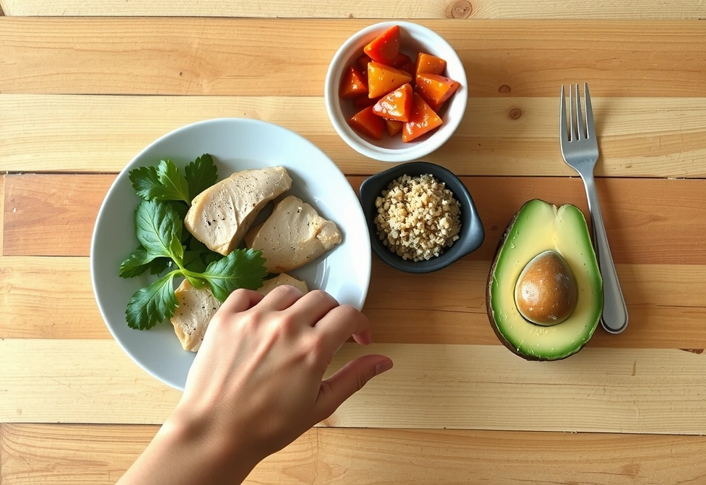 Ręka jako miara porcji